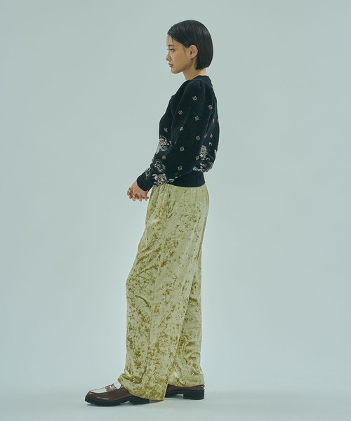 ROSE BUD(ローズバッド)の「(mici)BEADS and SEQUIN EMBROIDERY KNIT TOP(ニット/セーター・レディース・ブルー/ブラック・ONE SIZE)」の7枚目の写真
