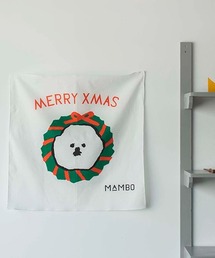 MAMBO（マンボ）の「MAMBO ハンカチ XMAS / リース（ハンカチ/ハンドタオル）」