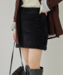 mystic | シャギーミニスカート(スカート)