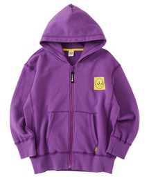  J.J camp（ジェイジェイキャンプ）の「J.J camp ヴィンテージ風zipパーカー プリント ロゴ hosizora（パーカー）」