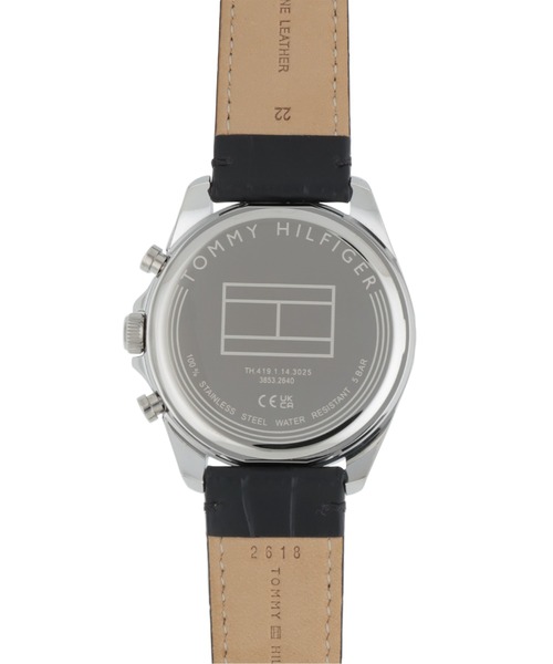 TOMMY HILFIGER（トミーヒルフィガー）の「【TOMMY HILFIGER】トミーヒルフィガー クォーツ 腕時計 メンズ（アナログ腕時計・メンズ・ブラック・FREE）」の3枚目の写真