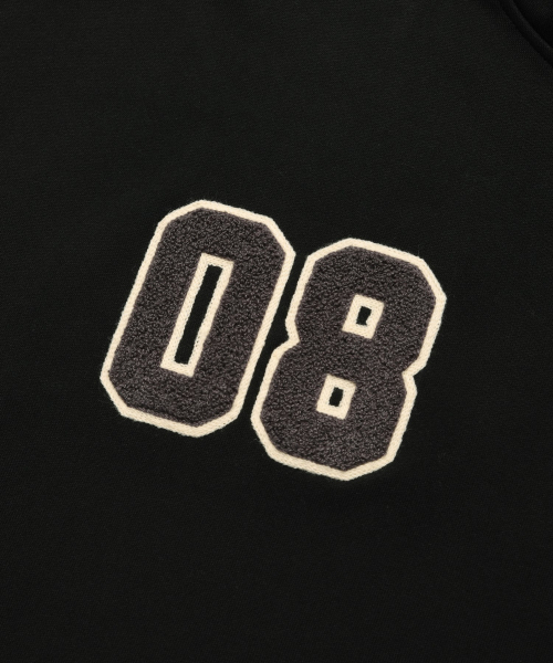 COVERNAT(カバーナット)の「カレッジCロゴドロップフィットフードパーカー ブラック(パーカー・レディース・その他・MEDIUM/LARGE/X-LARGE/SMALL)」の7枚目の写真