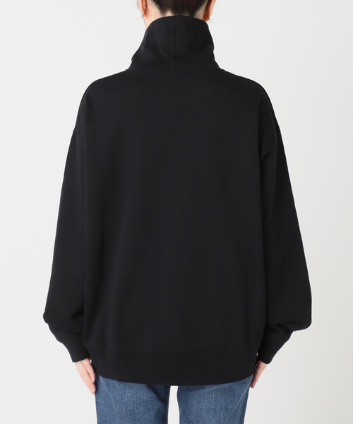 Spick & Span(スピックアンドスパン)の「《WEB限定 / 追加3》裏毛ハイネックプルオーバー(スウェット・レディース・ブラック・FREE)」の13枚目の写真