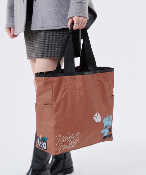 セール】LG REVERSIBLE TOTE ガーデンオブNYC RT（トートバッグ