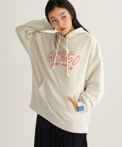 studio CLIP（スタディオクリップ）の「【daily CLIP × holiday】スウェットフーディー（パーカー・レディース・ホワイト/グレー・FREE）」の13枚目の写真