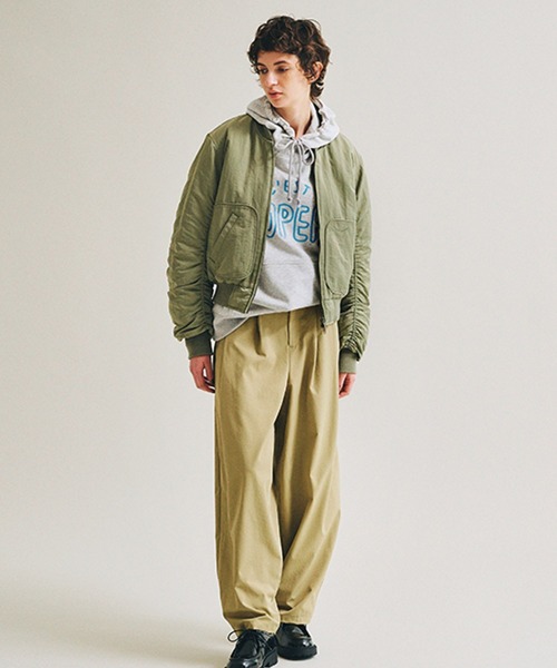 studio CLIP（スタディオクリップ）の「【daily CLIP × holiday】スウェットフーディー（パーカー・レディース・ホワイト/グレー・FREE）」の18枚目の写真