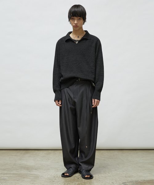 LMOOD（エルムード）の「フィレンツェ V ラグランニット ブラック（ニット/セーター・レディース・その他・46/48/44）」の5枚目の写真