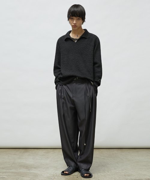 LMOOD（エルムード）の「フィレンツェ V ラグランニット ブラック（ニット/セーター・レディース・その他・46/48/44）」の6枚目の写真