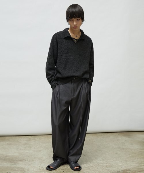 LMOOD（エルムード）の「フィレンツェ V ラグランニット ブラック（ニット/セーター・レディース・その他・46/48/44）」の7枚目の写真
