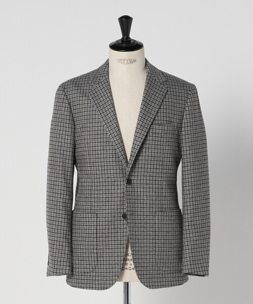 セール】ツイード ツイル チェック 2ボタンジャケット＜A DAY IN THE