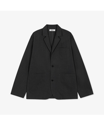 WORK ON BODY OFF（ワークオンボディオフ）の「WB アウトポケットコットンジャケット[チャコール]（テーラードジャケット）」