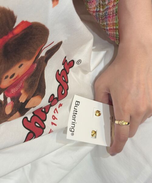 BUTTERING（バタリング）の「BE0083G EARRING（ピアス（両耳用）・レディース・その他・FREE）」の5枚目の写真