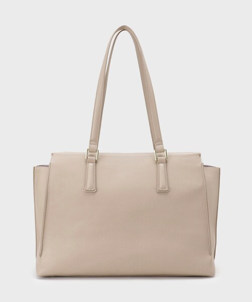 INDIVI（インディヴィ）の「【収納力◎／A4サイズ対応】シゴデキバッグ（トートバッグ・レディース・ライトグレー/ベージュ/ブラック・00）」の18枚目の写真