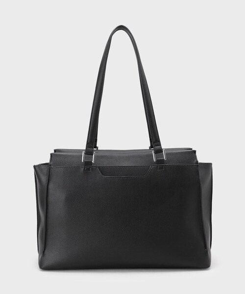 INDIVI（インディヴィ）の「【収納力◎／A4サイズ対応】シゴデキバッグ（トートバッグ・レディース・ライトグレー/ベージュ/ブラック・00）」の9枚目の写真