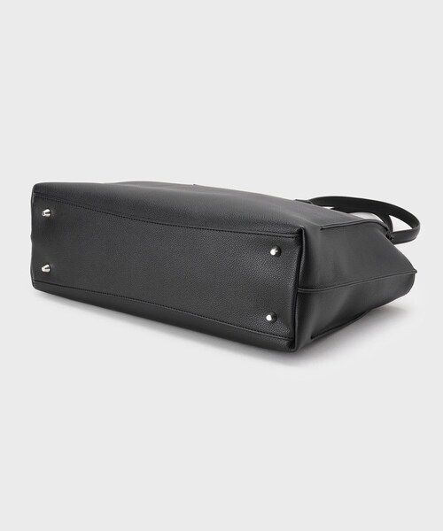 INDIVI（インディヴィ）の「【収納力◎／A4サイズ対応】シゴデキバッグ（トートバッグ・レディース・ライトグレー/ベージュ/ブラック・00）」の10枚目の写真