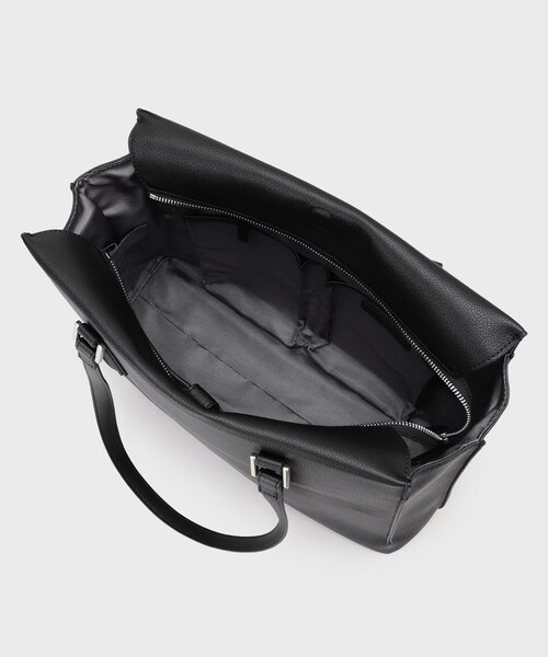 INDIVI（インディヴィ）の「【収納力◎／A4サイズ対応】シゴデキバッグ（トートバッグ・レディース・ライトグレー/ベージュ/ブラック・00）」の11枚目の写真