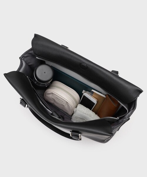 INDIVI（インディヴィ）の「【収納力◎／A4サイズ対応】シゴデキバッグ（トートバッグ・レディース・ライトグレー/ベージュ/ブラック・00）」の14枚目の写真