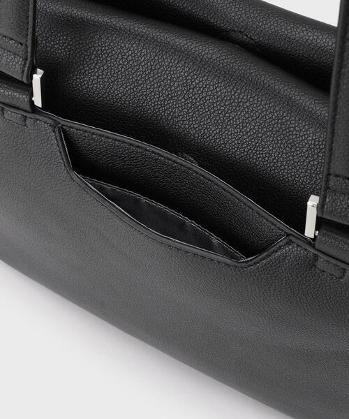 INDIVI（インディヴィ）の「【収納力◎／A4サイズ対応】シゴデキバッグ（トートバッグ・レディース・ライトグレー/ベージュ/ブラック・00）」の8枚目の写真