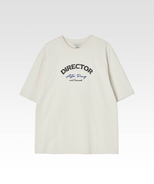 AFTERPRAY(アフタープレイ)の「ディレクタープリントTシャツクリーム(Tシャツ/カットソー・レディース・その他・MEDIUM/SMALL/LARGE)」の1枚目の写真