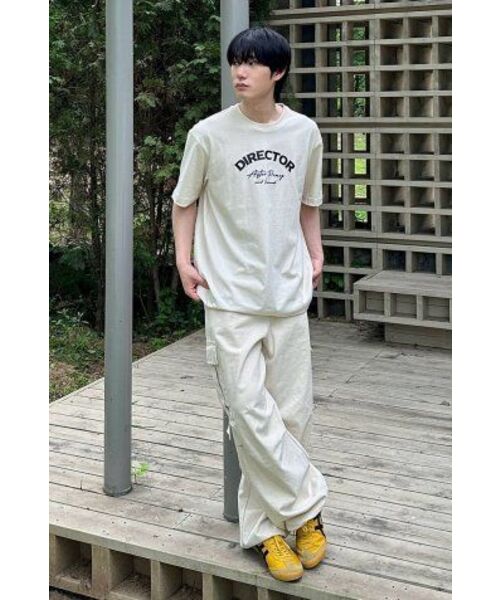 AFTERPRAY(アフタープレイ)の「ディレクタープリントTシャツクリーム(Tシャツ/カットソー・レディース・その他・MEDIUM/SMALL/LARGE)」の3枚目の写真