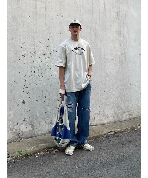 AFTERPRAY(アフタープレイ)の「ディレクタープリントTシャツクリーム(Tシャツ/カットソー・レディース・その他・MEDIUM/SMALL/LARGE)」の7枚目の写真