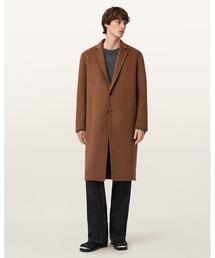 ALLSAINTS | BRAX RELAXED FIT WOOL COAT | BRAX リラックス フィット ウール コート(チェスターコート)