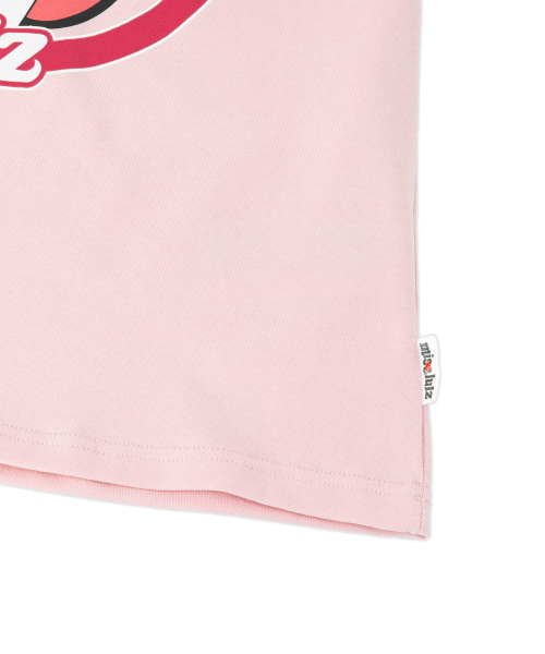 MISSLULZ(ミスルールズ)の「Future Friend Slim Fit T-Shirt Candy Pink(Tシャツ/カットソー・レディース・マルチ/ダークパープル/ストーン・X-SMALL/SMALL/MEDIUM)」の9枚目の写真