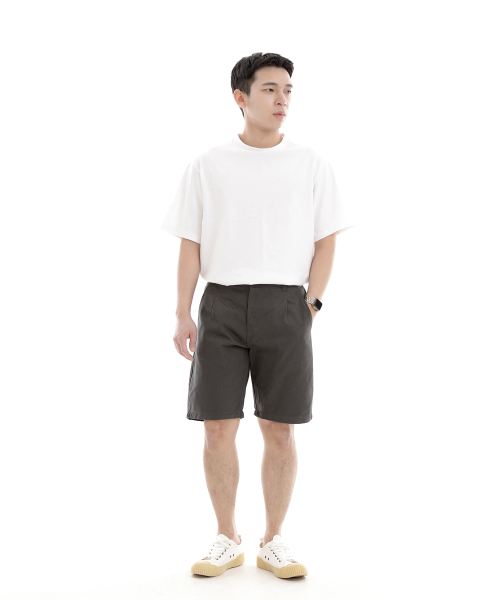 SAINTCREW(セントクルー)の「コンフォハーフバンドショーツ CH-1201 ダークグレー(その他パンツ・メンズ・その他・36/34/32/30)」の4枚目の写真