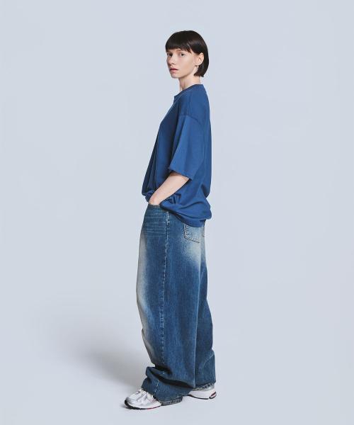 TEN PAST SEVEN(テン ファスト セブン)の「ブラシドワイドデニムパンツ(デニムパンツ・メンズ・その他・SMALL/MEDIUM/LARGE)」の11枚目の写真