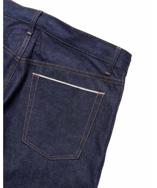uniform experiment（ユニフォームエクスペリメント）の「RIGID SLIM-FIT JEANS（デニムパンツ・メンズ・インディゴブルー・1/2/3/4/5）」の6枚目の写真