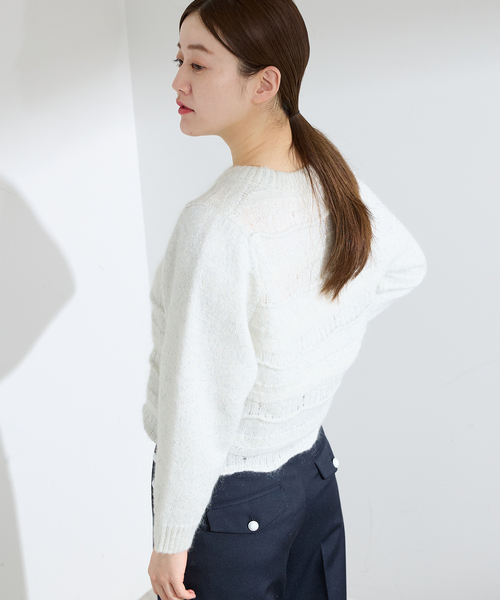セール】モヘヤMIXラメニット（ニット/セーター）｜IENA（イエナ）の