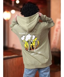 semantic design（セマンティックデザイン）の「WEB限定販売【裏毛スエット ゆったり】YOIDORE 下戸カエル プルパーカー（パーカー）」