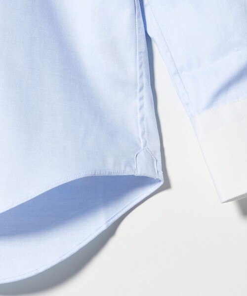 A DAY IN THE LIFE UNITED ARROWS(アデイインザライフユナイテッドアローズ)の「ヘリンボーン クレリック ワイドカラーシャツ-イージーケア-<A DAY IN THE LIFE>(シャツ/ブラウス・メンズ・ライトブルー・39cm/40cm/38cm/41cm/42cm/37cm)」の11枚目の写真