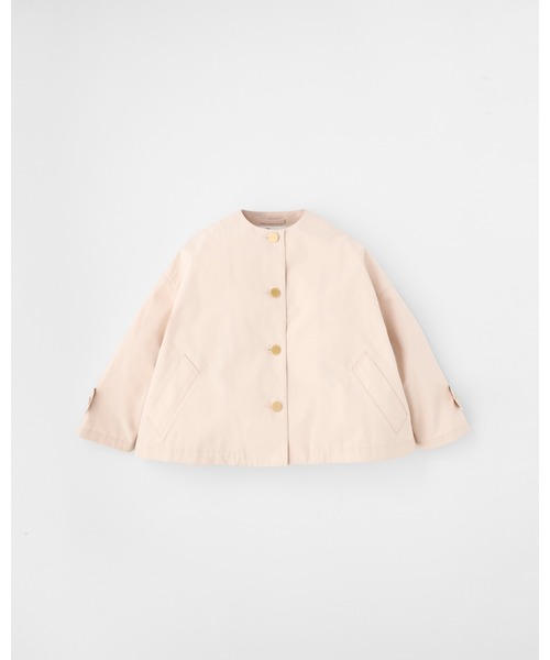 Traditional Weatherwear(トラディショナルウェザーウェア)の「MALTON N/C SHORT(ステンカラーコート・レディース・ブルー系その他7/ブラック/ベージュ系その他・34/32/30)」の2枚目の写真