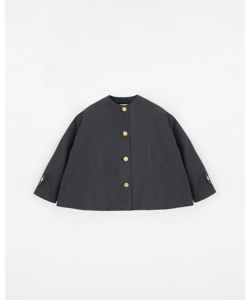 Traditional Weatherwear(トラディショナルウェザーウェア)の「MALTON N/C SHORT(ステンカラーコート・レディース・ブルー系その他7/ブラック/ベージュ系その他・34/32/30)」の8枚目の写真