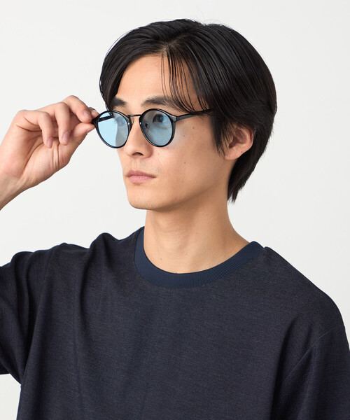 COMME CA ISM(コムサイズム)の「ボストン型 サングラス(サングラス・メンズ・ブルー/ライトグリーン/ブラック・FREE)」の15枚目の写真