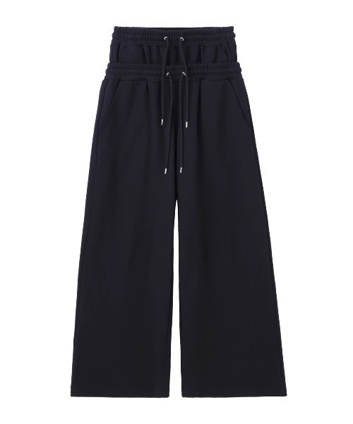 JOHN LAWRENCE SULLIVAN（ジョンローレンスサリバン）の「JOHN LAWRENCE SULLIVAN SWEAT STUCKED PANTS (JLS-05-10)（その他パンツ・メンズ・ブラック/グレー・MEDIUM/SMALL）」の3枚目の写真