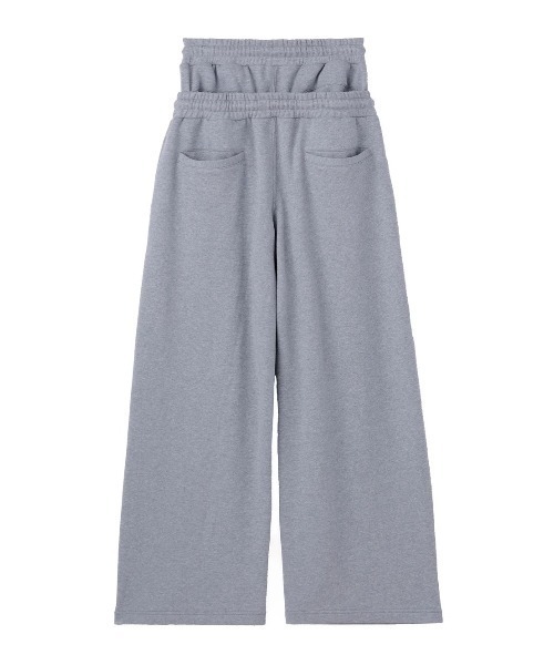 JOHN LAWRENCE SULLIVAN（ジョンローレンスサリバン）の「JOHN LAWRENCE SULLIVAN SWEAT STUCKED PANTS (JLS-05-10)（その他パンツ・メンズ・ブラック/グレー・MEDIUM/SMALL）」の8枚目の写真