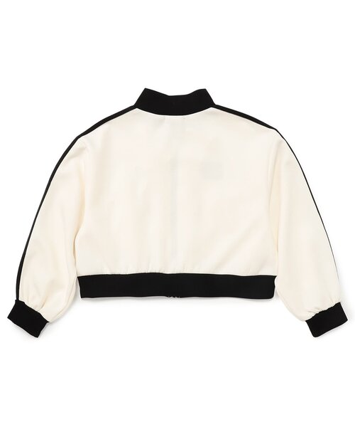 algy（アルジー）の「トラックジャケット_ジュニア対応（ブルゾン・キッズ・ピンク/ネイビー/アイボリー・160/150/140/130）」の11枚目の写真