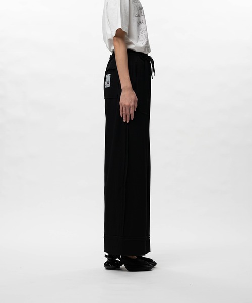 Maison MIHARA YASUHIRO(メゾンミハラヤスヒロ)の「Inside-out Pants(その他パンツ・レディース・ブラック・38/36)」の6枚目の写真