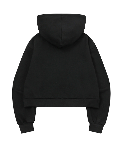 MUCENT（ムセント）の「レザーポイントフードティー 男女共用 (2カラー)（パーカー・レディース・グレー/ブラック・L/S）」の7枚目の写真