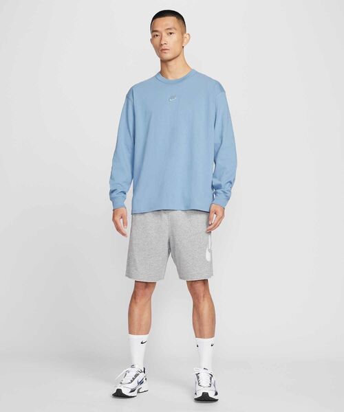 NIKE(ナイキ)の「ナイキ スポーツウェア プレミアム エッセンシャル メンズ ロングスリーブ Tシャツ / Nike Sportswear Premium Essentials Men's Long-Sleeve T-Shirt IH1128-486 Work Blue(Tシャツ/カットソー・メンズ・ブルー系その他・L/M/S/2XL/XL)」の6枚目の写真