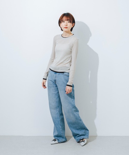 EVOL(イーボル)の「【ふかふか・クッション入り】ダブルリボンTストラップパンプス JA4015(パンプス・レディース・ブラック/グレー系その他/ドット/グレー/ブラウン/ベージュ・22.0cm/22.5cm/23.0cm/23.5cm/24.0cm/24.5cm/25.0cm)」の15枚目の写真