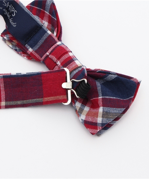 SHIPS KIDS（シップスキッズ）の「SHIPS KIDS:マドラス 蝶ネクタイ 16SS（蝶ネクタイ・キッズ・レッド/グリーン・ONE SIZE）」の4枚目の写真