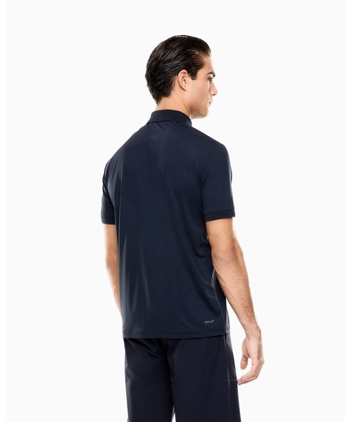 EMPORIO ARMANI EA7(エンポリオアルマーニイーエーセブン)の「<オンライン限定>【エンポリオ アルマーニ EA7】Golf Pro ポロシャツ VENTUS7テクニカルファブリック(ポロシャツ・メンズ・ネイビー・LARGE/MEDIUM/SMALL/X-LARGE/XX-LARGE)」の3枚目の写真