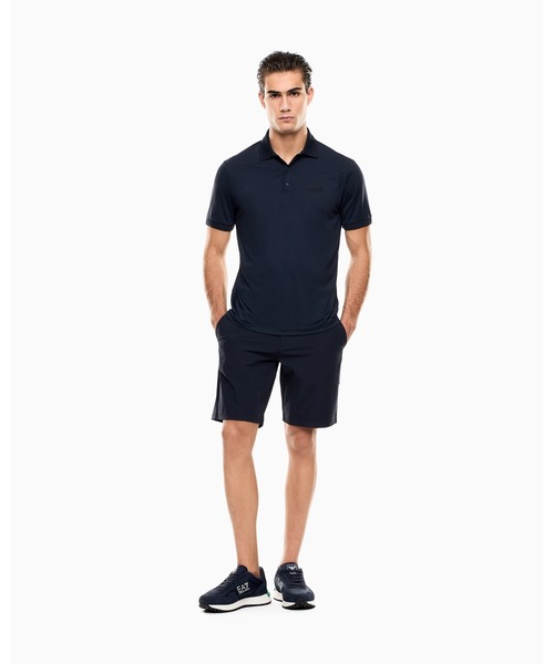 EMPORIO ARMANI EA7(エンポリオアルマーニイーエーセブン)の「<オンライン限定>【エンポリオ アルマーニ EA7】Golf Pro ポロシャツ VENTUS7テクニカルファブリック(ポロシャツ・メンズ・ネイビー・LARGE/MEDIUM/SMALL/X-LARGE/XX-LARGE)」の5枚目の写真