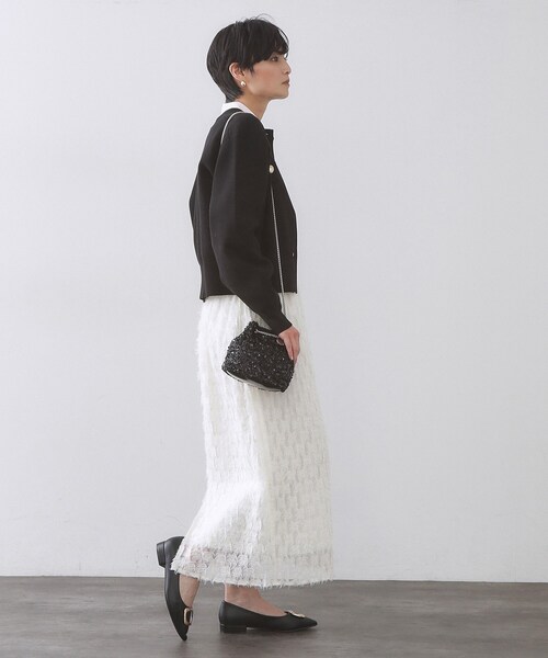 OPAQUE.CLIP（オペークドットクリップ）の「【2WAY】スパンコールミニショルダー（ショルダーバッグ・レディース・ブラック/グレー・00）」の4枚目の写真