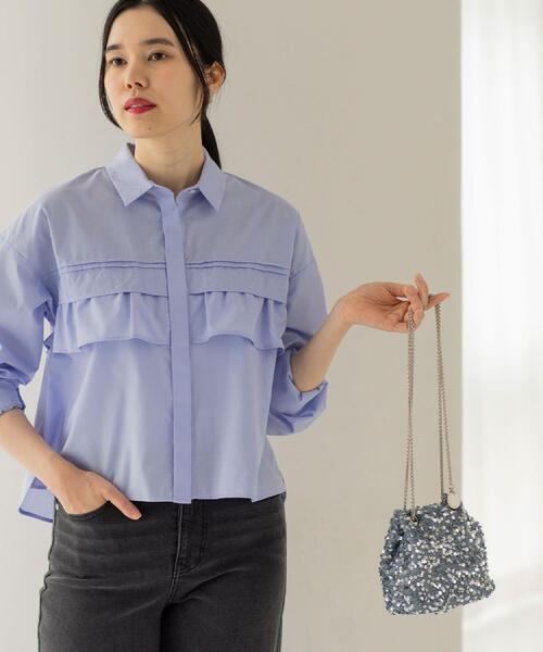 OPAQUE.CLIP（オペークドットクリップ）の「【2WAY】スパンコールミニショルダー（ショルダーバッグ・レディース・ブラック/グレー・00）」の16枚目の写真