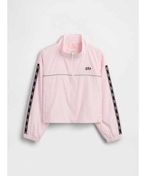 GAP(ギャップ)の「リラックスフィット ウィンドブレーカージャケット (キッズ)(ナイロンジャケット・キッズ・ピンク・130cm/140cm/150cm/120cm/110cm/160cm)」の2枚目の写真