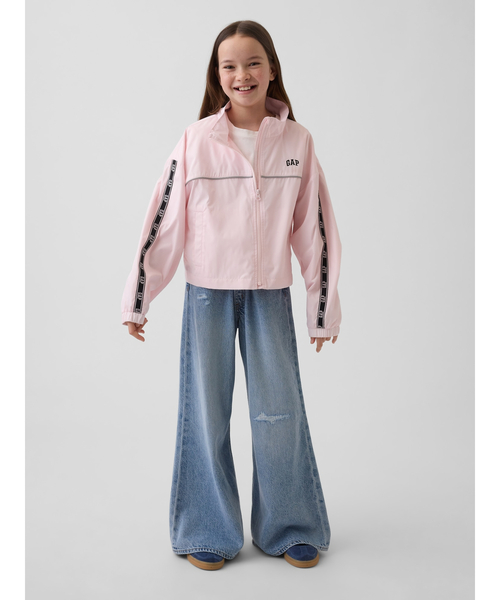 GAP(ギャップ)の「リラックスフィット ウィンドブレーカージャケット (キッズ)(ナイロンジャケット・キッズ・ピンク・130cm/140cm/150cm/120cm/110cm/160cm)」の4枚目の写真